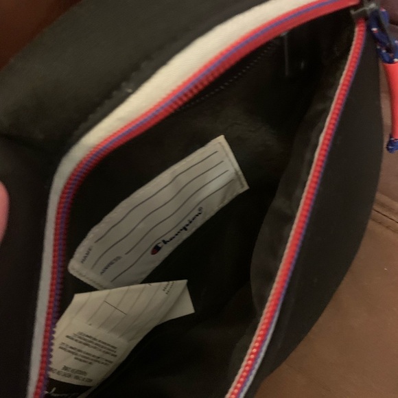 Champion Black and Red Belt Bag - Picture 3 of 5